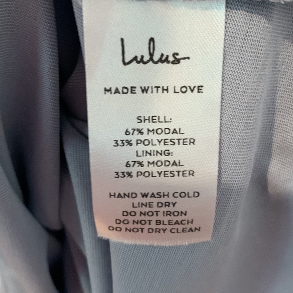 Lulus Take Me Out One Shoulder Maxi Size Medium - Picture 7 of 7